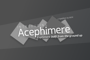 Acephimere: The Versatile Sans Serif Font for Clearer Campaigns