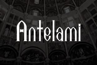 Antelami: A Blackletter Typeface for Editorial Design