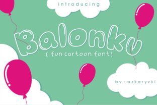 Balonku: The Playful Decorative Typeface for Vibrant Campaigns