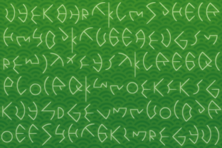 Crop Circles Typeface: A Unique Decorative Font for Modern Web Design