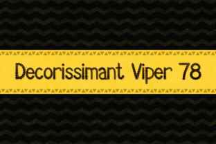 Decorissimant Viper 78: A Bold Display Typeface for Modern Web Design