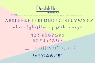 Doubleline: A Handwritten Typeface for Authentic Brand Identity