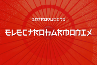 Electroharmonix: A Graphic Designer's Journey with This Free Decorative Typeface