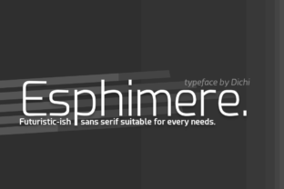 Esphimere: The Futuristic Sans Serif for Modern Brand Identity