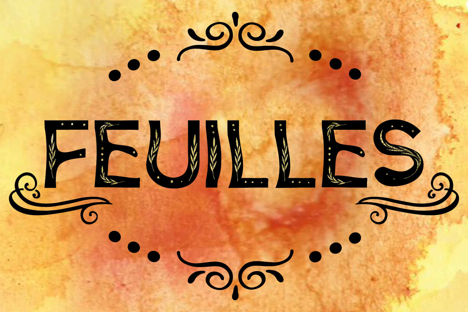 Feuilles: A Decorative Serif Typeface for Editorial Excellence