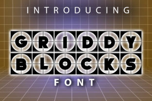 Griddy Blocks: A Grid-Based Typeface for Bold Editorial Design