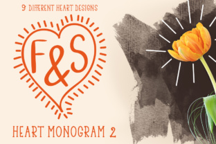 Heart Mono Typeface Review: A Maker’s Guide to Heart-Shaped Monograms