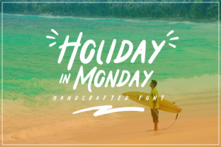 Holiday in Monday: The Perfect Typeface for Handmade Crafts