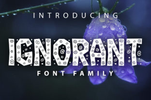 Ignorant: A Designer's Real-World Review of This Bold Decorative Typeface