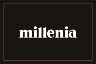 Millenia: A Premium Serif Typeface for Editorial and Brand Identity