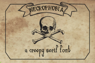 Necrophobia: The Serif Font That Stops Scrollers in Their Tracks
