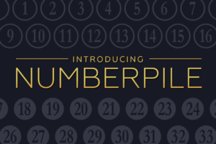 Numberpile: The Quirky Typeface That Elevates Small Business Branding
