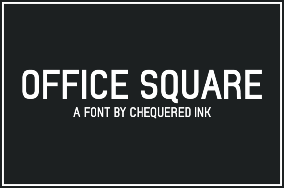 Office Square: The Modern Sans Serif Typeface for Editorial Design
