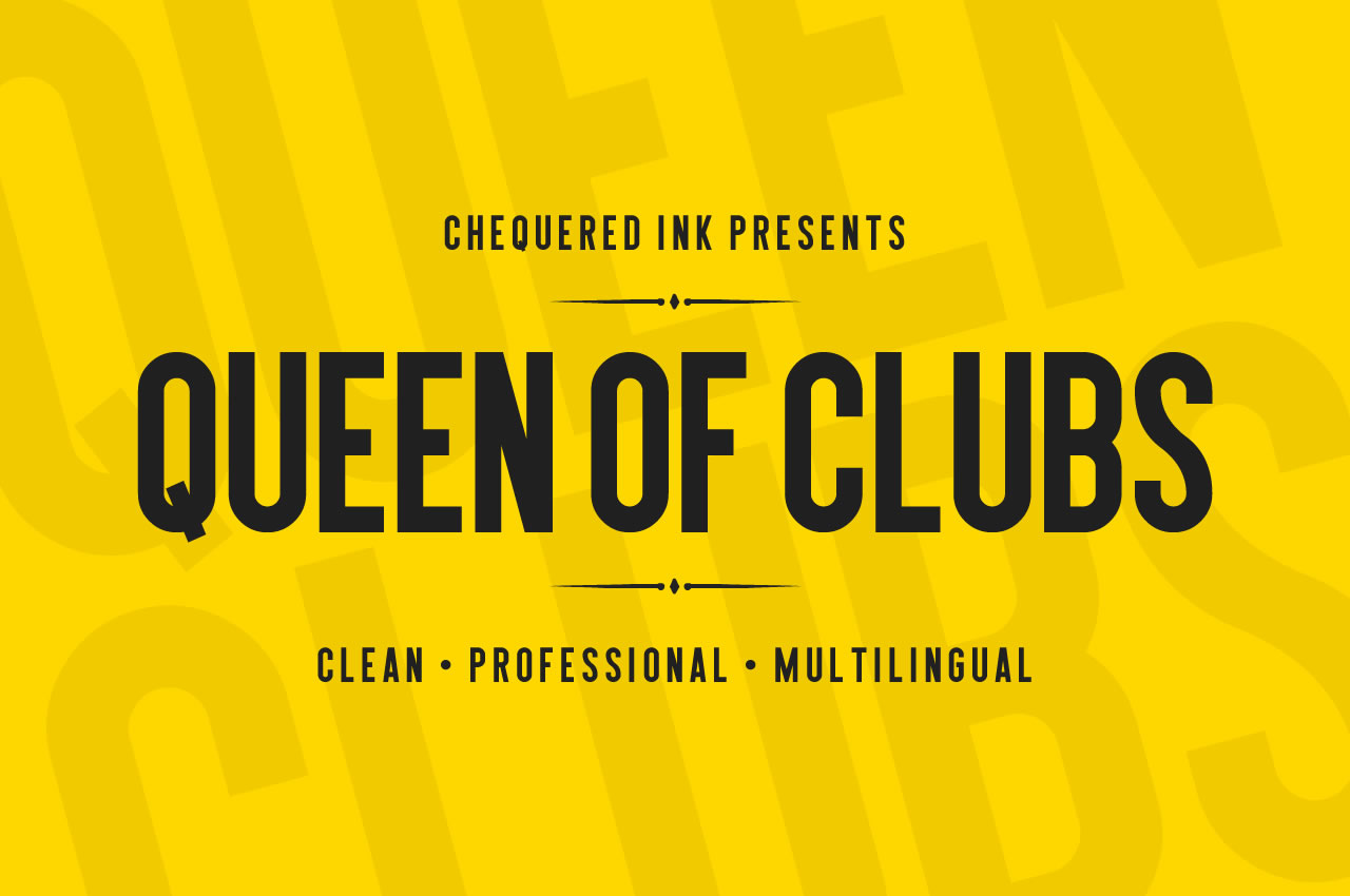 Queen of Clubs: The Perfect Sans Serif Font for Handmade Product Branding