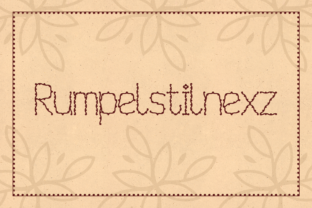 Rumpelstilnexz: A Whimsical Decorative Typeface for Handmade Brands