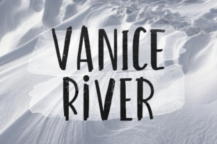 Vanice River Typeface: Elevating Editorial Design with Handcrafted Texture