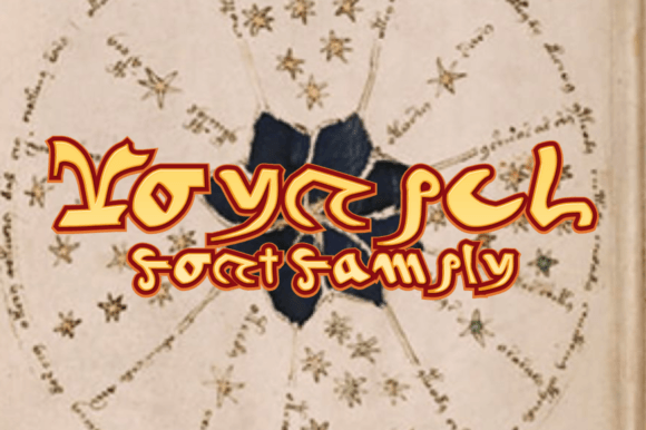 Voynich Family: The Mysterious Typeface for Digital Design
