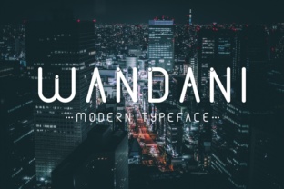 Wandani: The Minimalist Sans Serif Font for Modern Brand Identity